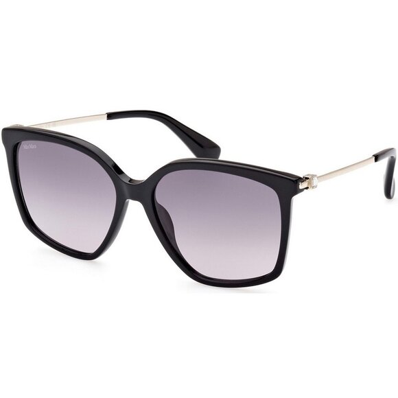 MAX MARA MM0055-01B-56 Sunglasses Size 56mm 140mm 15 black SUNGLASSES NEW
